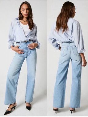 Rolla’s Heidi High Rise Loose Straight Jeans